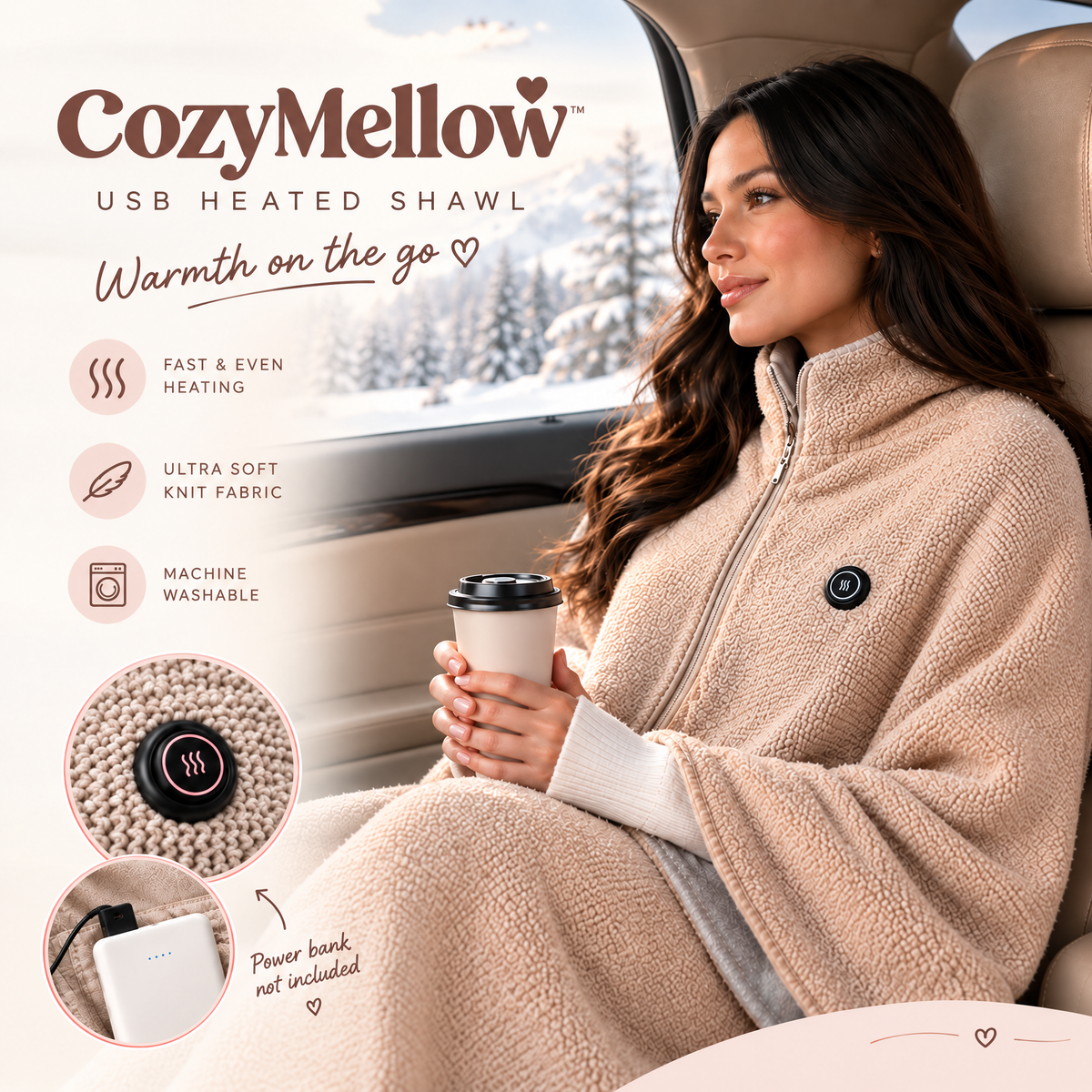 Cozy Heated Blanket